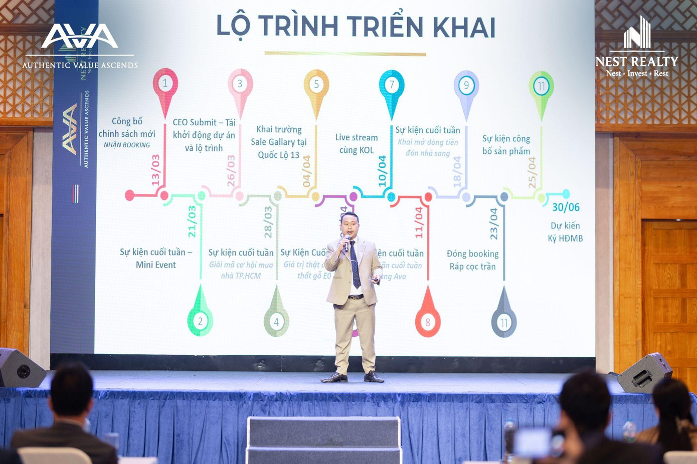 CEO NEST REALTY Phạm Lê Thành Đạt chia sẻ lộ trình triển khai các dự án